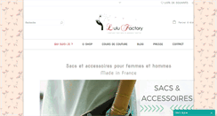 Desktop Screenshot of lulu-factory.com